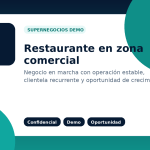 Restaurante en zona comercial foto 1