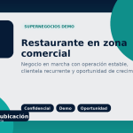 Restaurante en zona comercial foto 4
