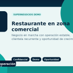 Restaurante en zona comercial foto 2
